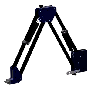 Ergonomischer Bahco Parallelarm PA-150 in kompakter Bauweise als Heavy-Duty-Drehmomentstütze bis 150 Nm für Schraubverbindungen bis M16.