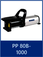 BAHCO Lufthydraulische Pumpe Serie PP-1000