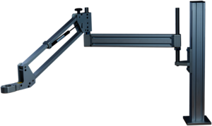 Ergonomischer Bahco Gelenkarm PS-75 aus Aluminium mit integrierten Gasdruckfedern als Drehmomentstütze bis 75 Nm.
