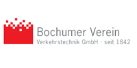 Rotes Logo der Bochumer Verein Verkehrstechnik GmbH als Partner für Bahn- und Werkzeugtechnik