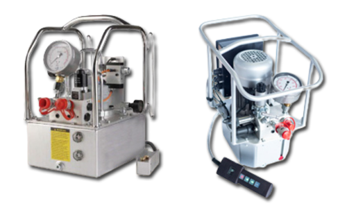To product overview: BAHCO Hydraulic Pumps