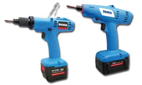 To product overview: BAHCO Cordless Screwdrivers