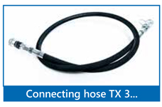 Connecting hose TX 3... Connecting hose TX 3...