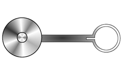 Staubschutz aus Metall Metall-Staubschutz