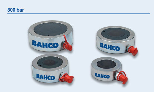 Bahco CML Hydraulikflachzylinder mit 13 bis 160 t Kapazität für anspruchsvolle Montagearbeiten bei minimaler Bauhöhe